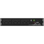 Phasak SAI PH 9202 Línea Interactiva Compacta 800VA 480W Rack 2U con 8 Salidas Schuko, Protección APFC y USB HID
